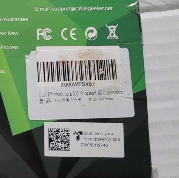 CableGeeker Cat6 Ethernet Cable 50ft Snagless RJ45 Connectors - Picture 12 of 12